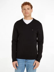 TOMMY HILFIGER Pullover ESSENTIAL schwarz