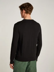 TOMMY HILFIGER Pullover ESSENTIAL schwarz