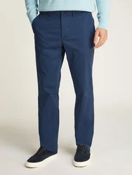 Tommy Hilfiger Chinohose Denton Chino Satin Dunkelblau/Blau/Hellblau/Grau