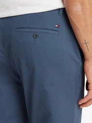 Tommy Hilfiger Chinohose Denton Chino Satin Dunkelblau/Blau/Hellblau/Grau