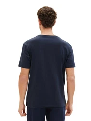 TOM TAILOR T-Shirt Basic T-Shirts (2er-Pack) Dunkelblau