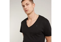 G-STAR V-Shirt im Zweierpack Schwarz
