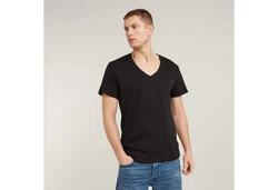 G-STAR V-Shirt im Zweierpack Schwarz