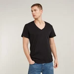 G-STAR V-Shirt im Zweierpack Schwarz