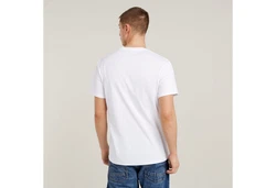 G-STAR V-Shirt im Zweierpack Weiß/Creme