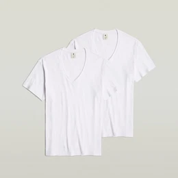 G-STAR V-Shirt (Packung, 2-tlg) im Zweierpack