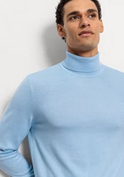 OLYMP Rollkragenpullover Strick Casual 