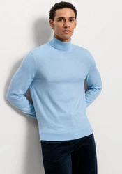 OLYMP Rollkragenpullover Strick Casual 