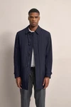bugatti Kurzmantel Outdoorjacke Dunkelblau/Blau