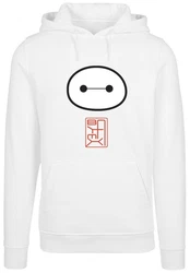 F4NT4STIC Kapuzenpullover Big Hero 6 Baymax Weiß/Rot