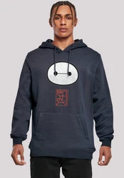 F4NT4STIC Kapuzenpullover Big Hero 6 Baymax Rot/Dunkelblau/Grau