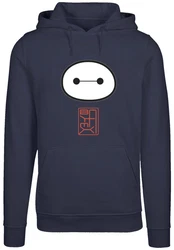 F4NT4STIC Kapuzenpullover Big Hero 6 Baymax Rot/Dunkelblau/Grau