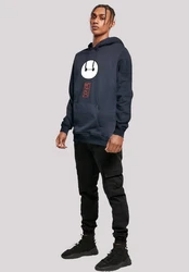 F4NT4STIC Kapuzenpullover Big Hero 6 Baymax Rot/Dunkelblau/Grau
