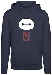 F4NT4STIC Kapuzenpullover Big Hero 6 Baymax Rot/Dunkelblau/Grau
