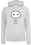 F4NT4STIC Kapuzenpullover Big Hero 6 Baymax Grau/Hellgrau/Rot
