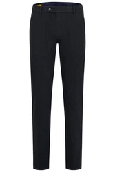 bugatti Chinohose Dunkelblau/Schwarz/Blau