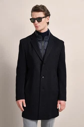bugatti Kurzmantel Dunkelblau/Hellblau