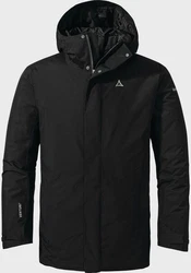Schöffel Hiking Parka Style Froda Schwarz/Grau/Dunkelgrau