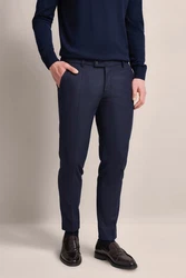 bugatti Stoffhose Dunkelblau/Blau