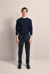 bugatti Chinohose Blau/Dunkelblau/Hellblau