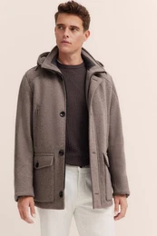 Langjacke mit Steppnhten