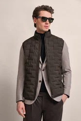 bugatti Steppweste Look Dunkelgrün/Schwarz/Rot/Braun/Grau/Beige