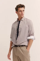 Langarmhemd mit Under-Button-Down