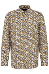Langarmhemd mit Button-Down-Kragen