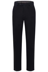 bugatti Stoffhose Super Elastisch Dunkelblau/Blau