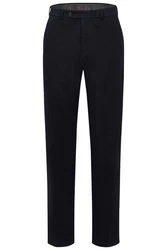 bugatti Stoffhose Super Elastisch Dunkelblau/Blau