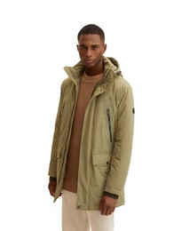 Jackenblazer Parka mit abnehmbarer Kapuze