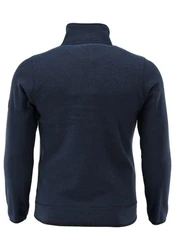 Tom Collins Fleecejacke Nokoio Regular Fit Dunkelblau/Blau/Hellblau