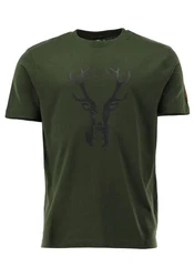 OS-Trachten T-Shirt Zadora Regular Fit Dunkelgrün