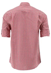 OS-Trachten Trachtenhemd Rinavi Regular Fit Dunkelrot/Rot