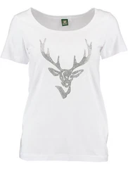 Trachtenshirt Xilavo Rundhalsausschnitt
