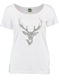 OS-Trachten Trachtenshirt Xilavo Rundhalsausschnitt 