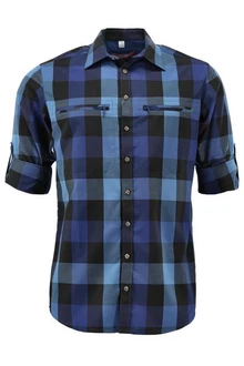 Tom Collins Langarmhemd Hetesi Regular Fit Blau/Hellblau/Dunkelblau Tom Collins Langarmhemd Hetesi Regular Fit Blau/Hellblau/Dunkelblau