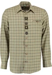 OS-Trachten Trachtenhemd Dulora Regular Fit Braun/Khaki/Dunkelgrün/Creme/Beige/Grau