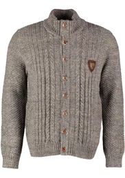 Strickjacke Fenari Rundhalsausschnitt