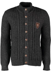 OS-Trachten Strickjacke Fenari Dunkelgrau/Schwarz/Hellblau/Dunkelrot/Bordeaux