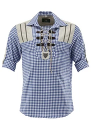 Trachtenhemd Piruvi Schlupfform, Regular Fit