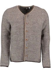 OS-Trachten Strickjacke Xaluna Dunkelrot/Grau/Bordeaux/Braun/Rosa/Beige