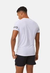 Bjrn Borg T-Shirt Borg Kurzarmshirt Weiß/Beige/Braun