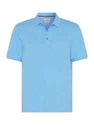 Brax Poloshirt Pullunder STYLE PETE U Hellblau/Blau