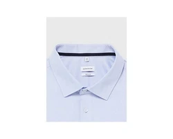 Seidensticker Businesshemd uni regular fit Hellblau/Blau