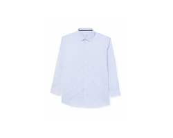 Seidensticker Businesshemd uni regular fit Hellblau/Blau