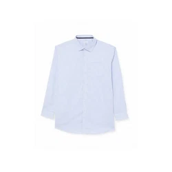 Seidensticker Businesshemd uni regular fit Hellblau/Blau