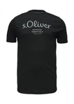 s.Oliver T-Shirt Silber/Grau/Schwarz