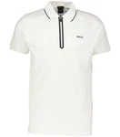 BOSS Poloshirt PHILIX Weiß/Creme/Beige