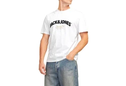 JACK & JONES T-Shirt 'JORBRONX' Blau/Schwarz/Hellblau/Khaki